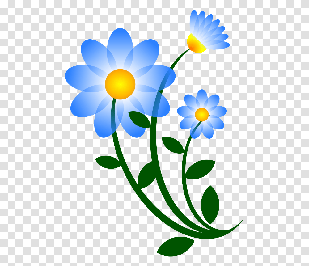 Blue Floral Clip Art Children Watercolor Flower Flower Clip Art, Anemone, Plant, Blossom, Petal Transparent Png