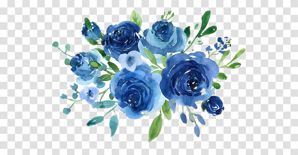 Blue Floral Image Mart Blue Flowers Draw, Plant, Blueberry, Fruit, Food Transparent Png