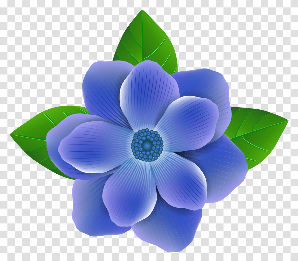 Blue Flower Blue Flower Clipart Transparent Png
