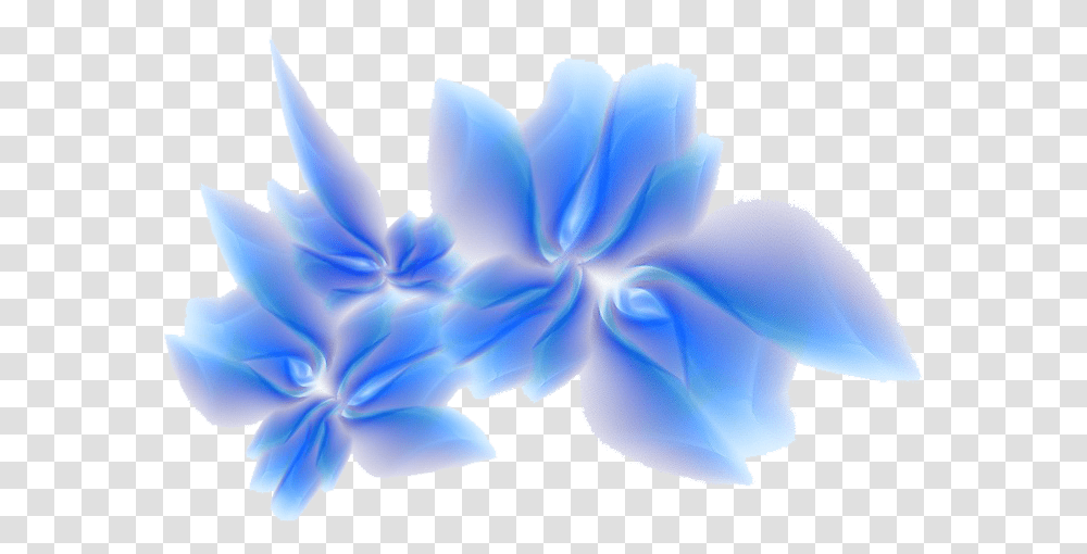 Blue Flower Border Designs Download Blue Flowers Borders, Ornament, Plant, Blossom, Petal Transparent Png
