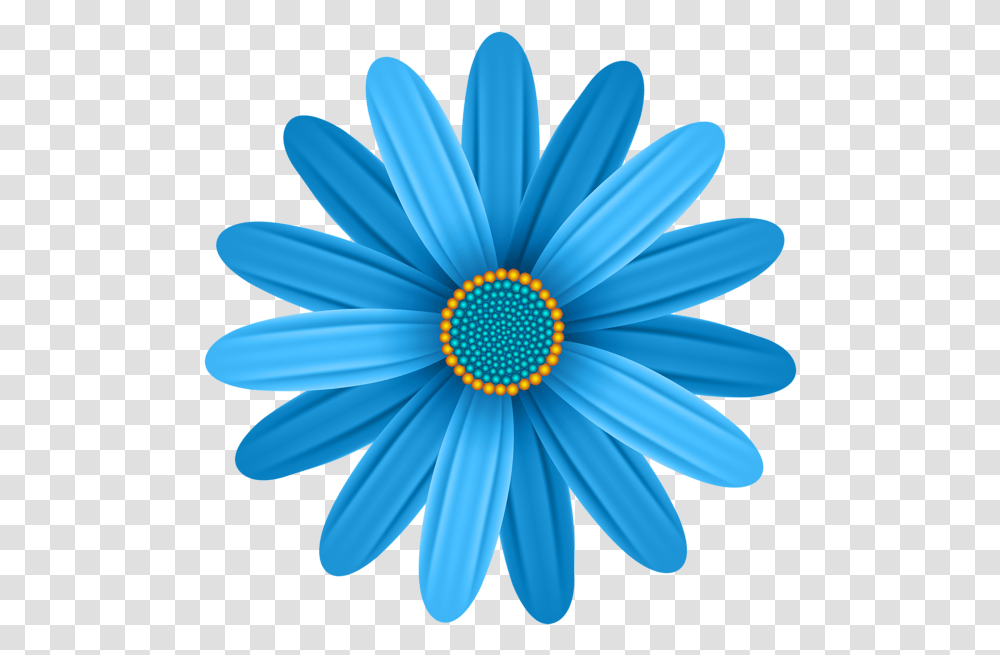 Blue Flower Clip Art African Daisy Flower Art, Anther, Plant, Blossom, Daisies Transparent Png