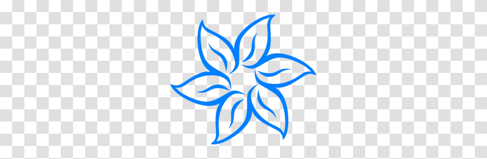 Blue Flower Clip Art For Web, Pattern, Floral Design Transparent Png