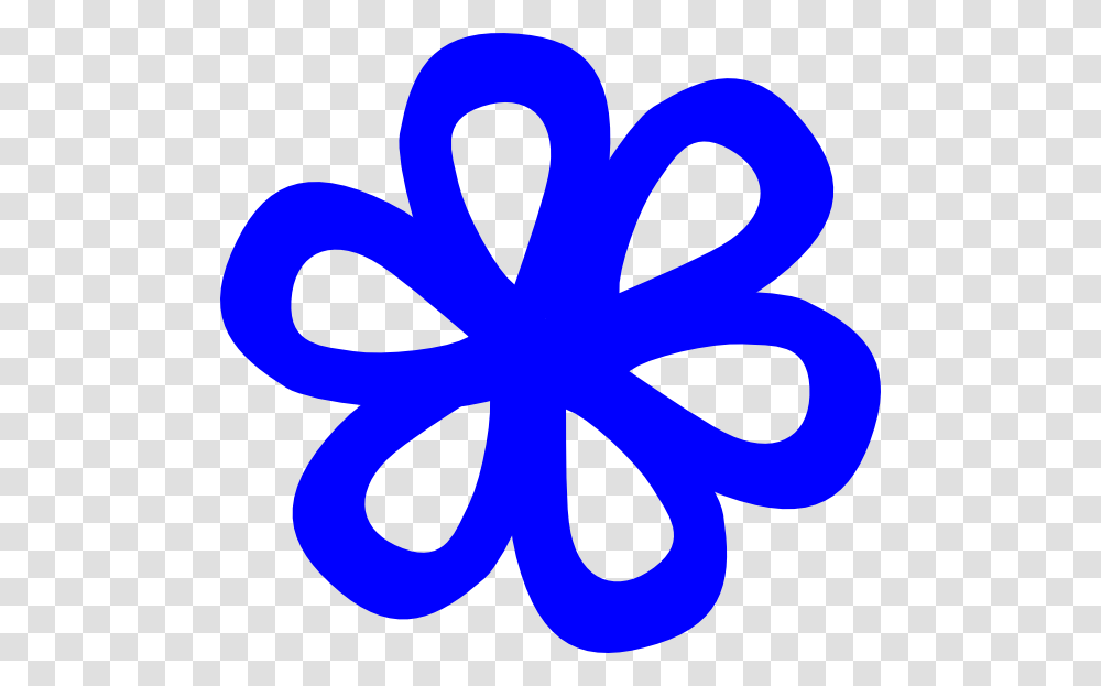 Blue Flower Clip Art, Logo, Trademark, Pattern Transparent Png