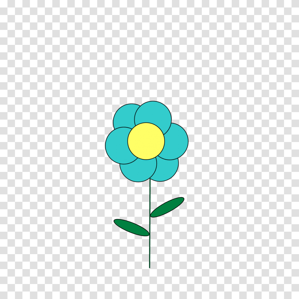 Blue Flower Clipart Little Flower, Floral Design, Pattern, Plant Transparent Png