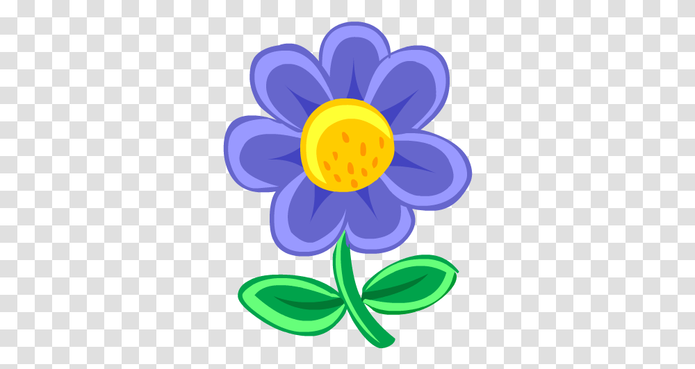 Blue Flower Free Icon Of Nature Icons Clipart Flower Drawing, Graphics, Floral Design, Pattern, Plant Transparent Png