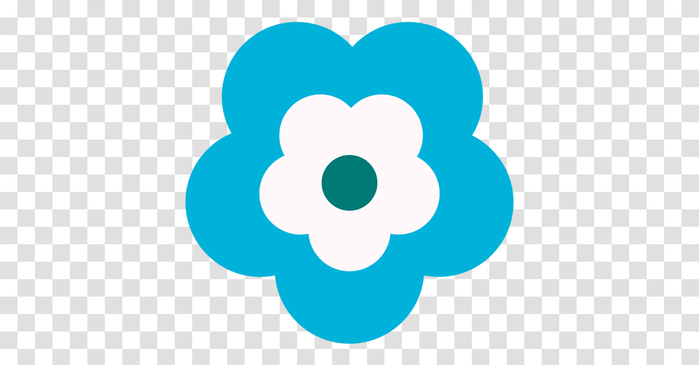 Blue Flower Icon 3 & Svg Vector File Dot, Graphics, Art, Balloon, Pattern Transparent Png