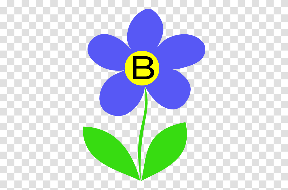 Blue Flower Letter B Clip Art For Web, Floral Design, Pattern Transparent Png