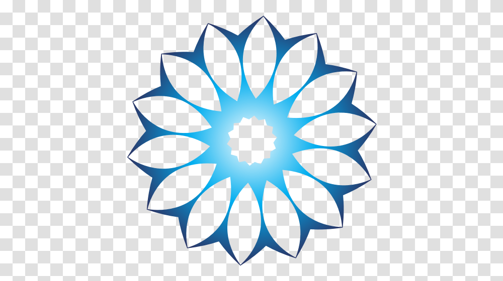 Blue Flower Logo Concept Free Svg Enkei Wheels, Painting, Art, Pattern, Rug Transparent Png