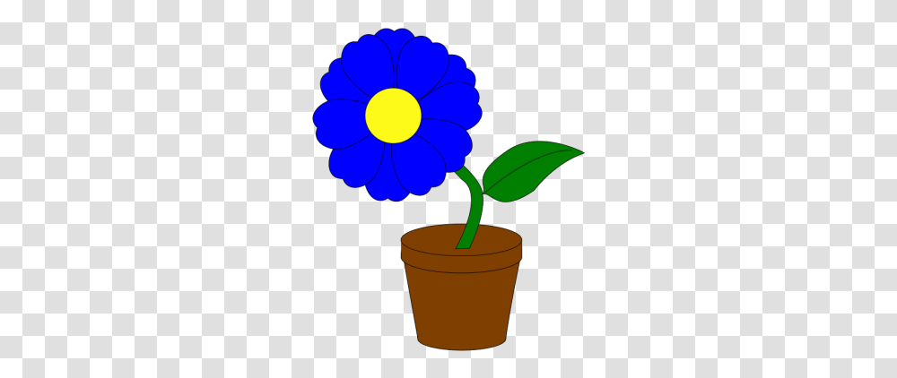 Blue Flower No Stem Svg Clip Art For Web Download Flower In A Pot, Plant, Blossom, Daisy, Daisies Transparent Png