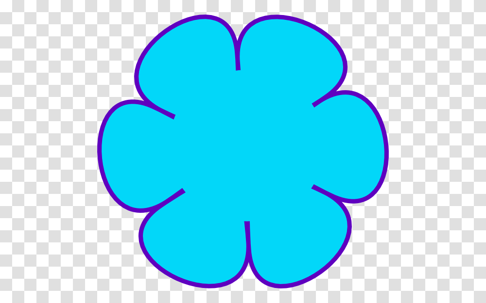 Blue Flower Purple Clip Art, Heart, Ornament, Plant, Blossom Transparent Png