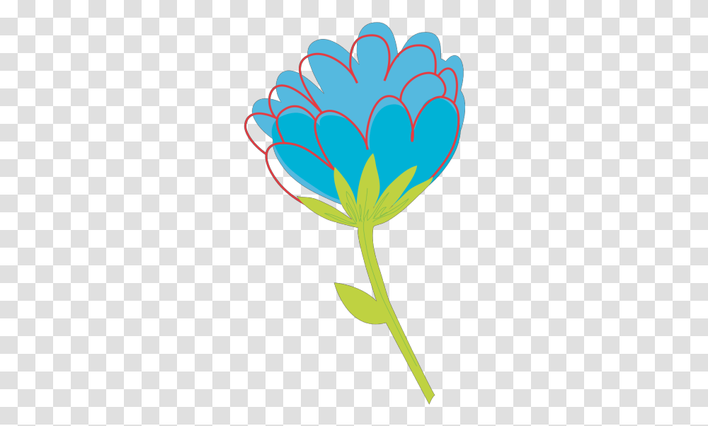 Blue Flower Svg Clip Art For Web Download Clip Art Cute Flowers Vector, Plant, Petal, Anther, Pattern Transparent Png