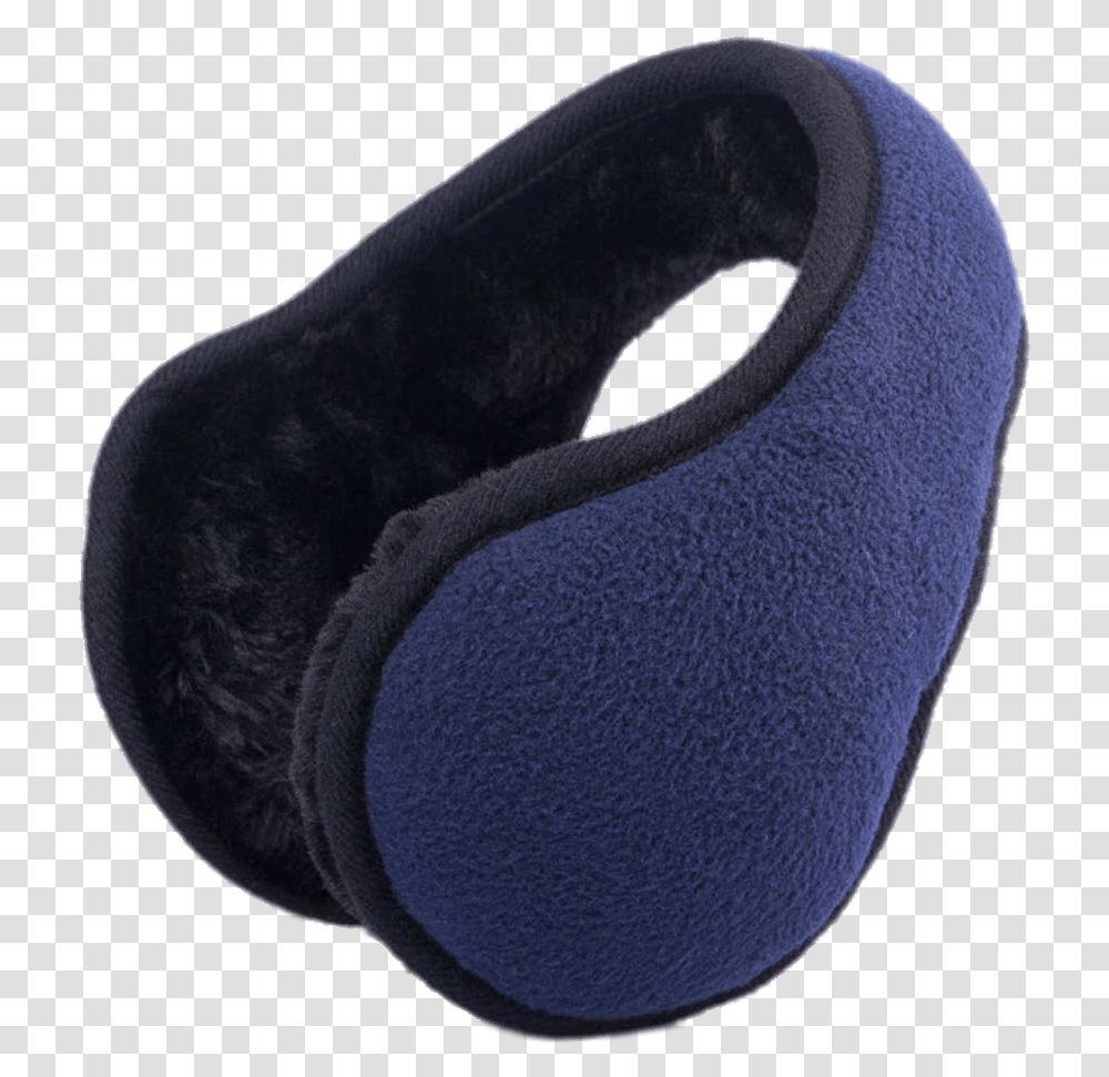 Blue Foldable Earmuffs Leather, Cushion, Baseball Cap, Hat Transparent Png