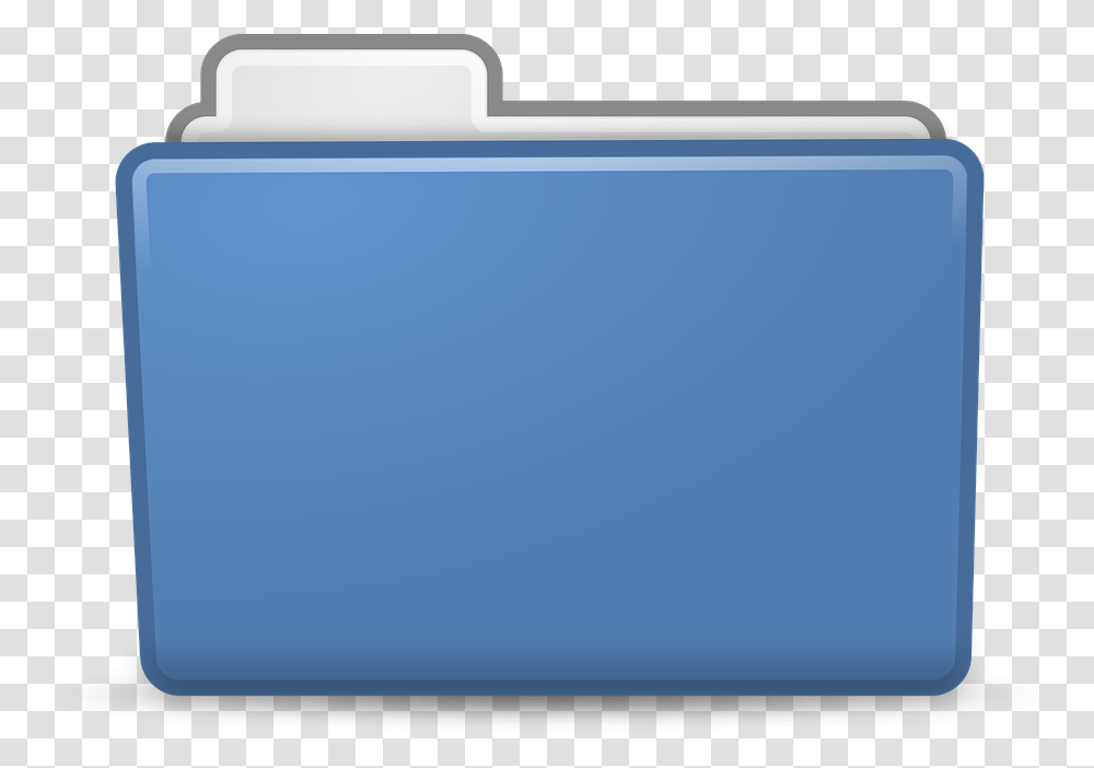 Blue Folder Icon, File Binder, File Folder Transparent Png