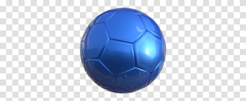 Blue Football 1 Image Blue Soccer Ball, Team Sport, Sports, Sphere Transparent Png