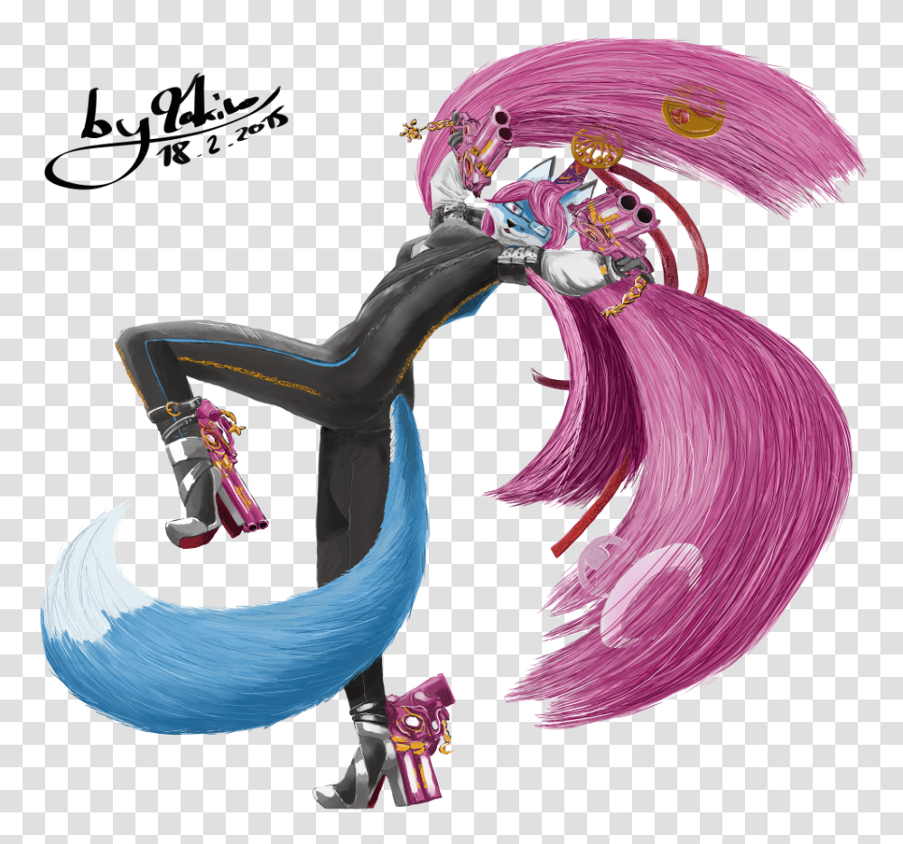 Blue Foxyfied Bayonetta, Flower, Plant Transparent Png