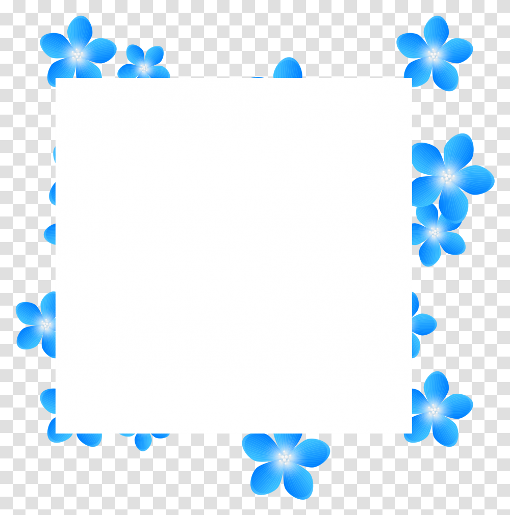 Blue Frame Flower Free Blue Frame Clipart, Lamp, Envelope, Mail, Text Transparent Png