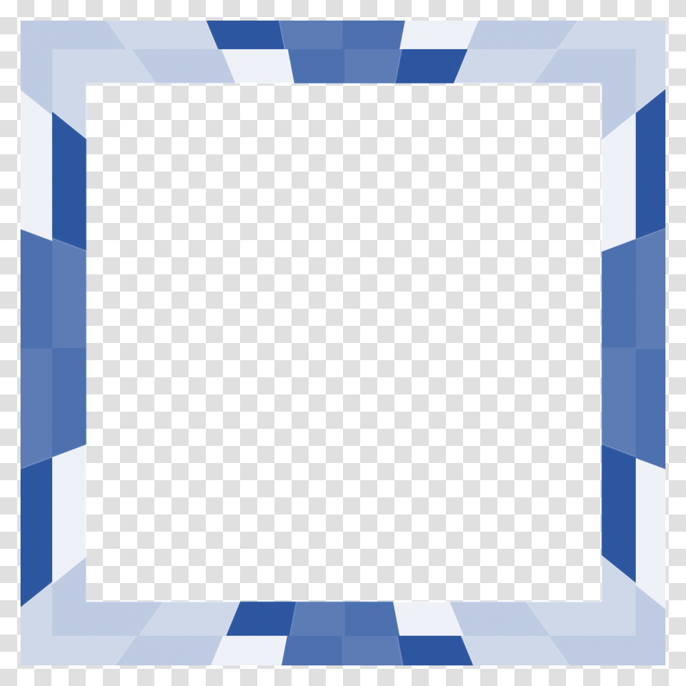 Blue Frame, Rug Transparent Png