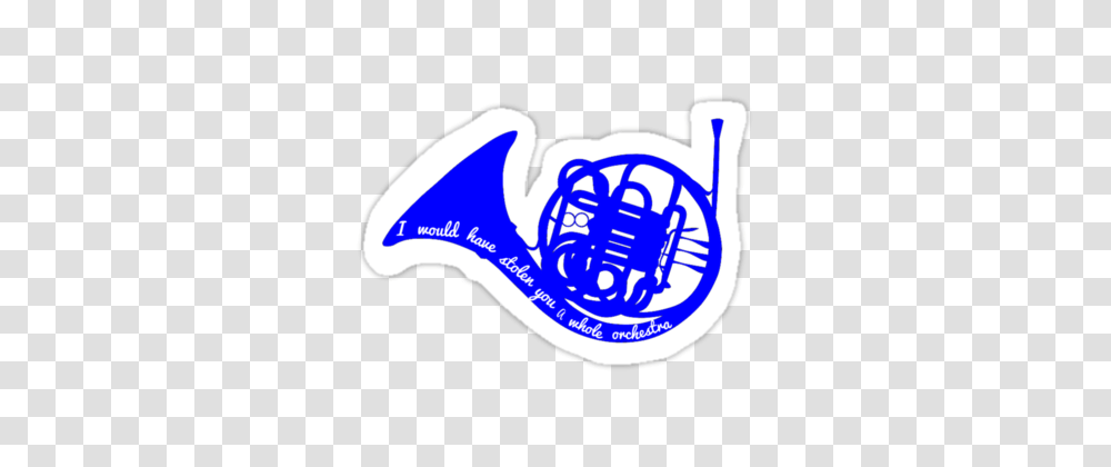 Blue French Horn, Brass Section, Musical Instrument, Flugelhorn, Bugle Transparent Png