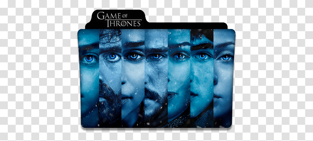 Blue Game Of Thrones Folder Icon, Face, Person, Head, Portrait Transparent Png