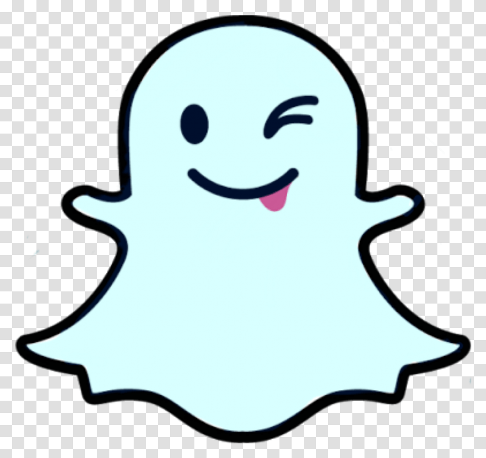 Blue Ghost Snapchat Sc Icon Overlay Sticker Tumblr Blue Snapchat Ghost, Tree, Plant, Outdoors, Silhouette Transparent Png