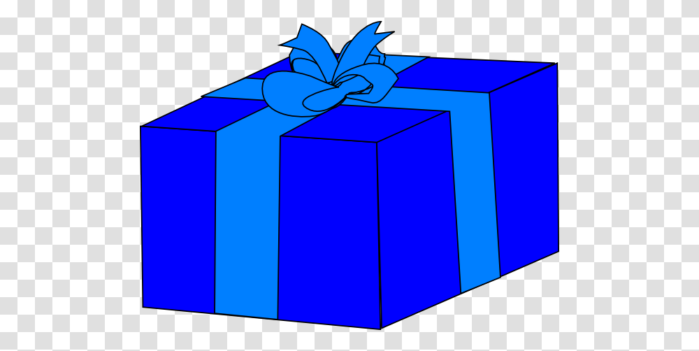 Blue Gift Box Clip Art Transparent Png