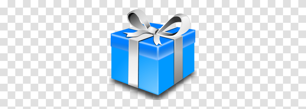 Blue Gift Clip Art Transparent Png