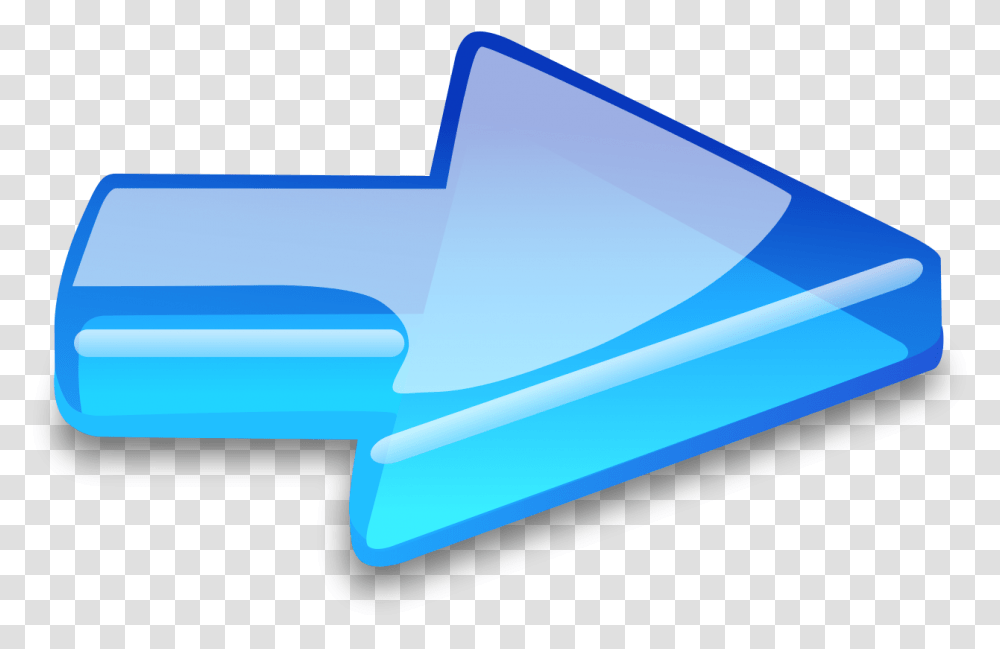 Blue Glass Arrow, File, File Folder, File Binder Transparent Png