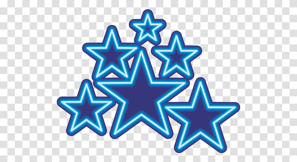 Blue Glow Glowing Star Stars Dallas Cowboys, Cross, Symbol, Star Symbol, Lighting Transparent Png