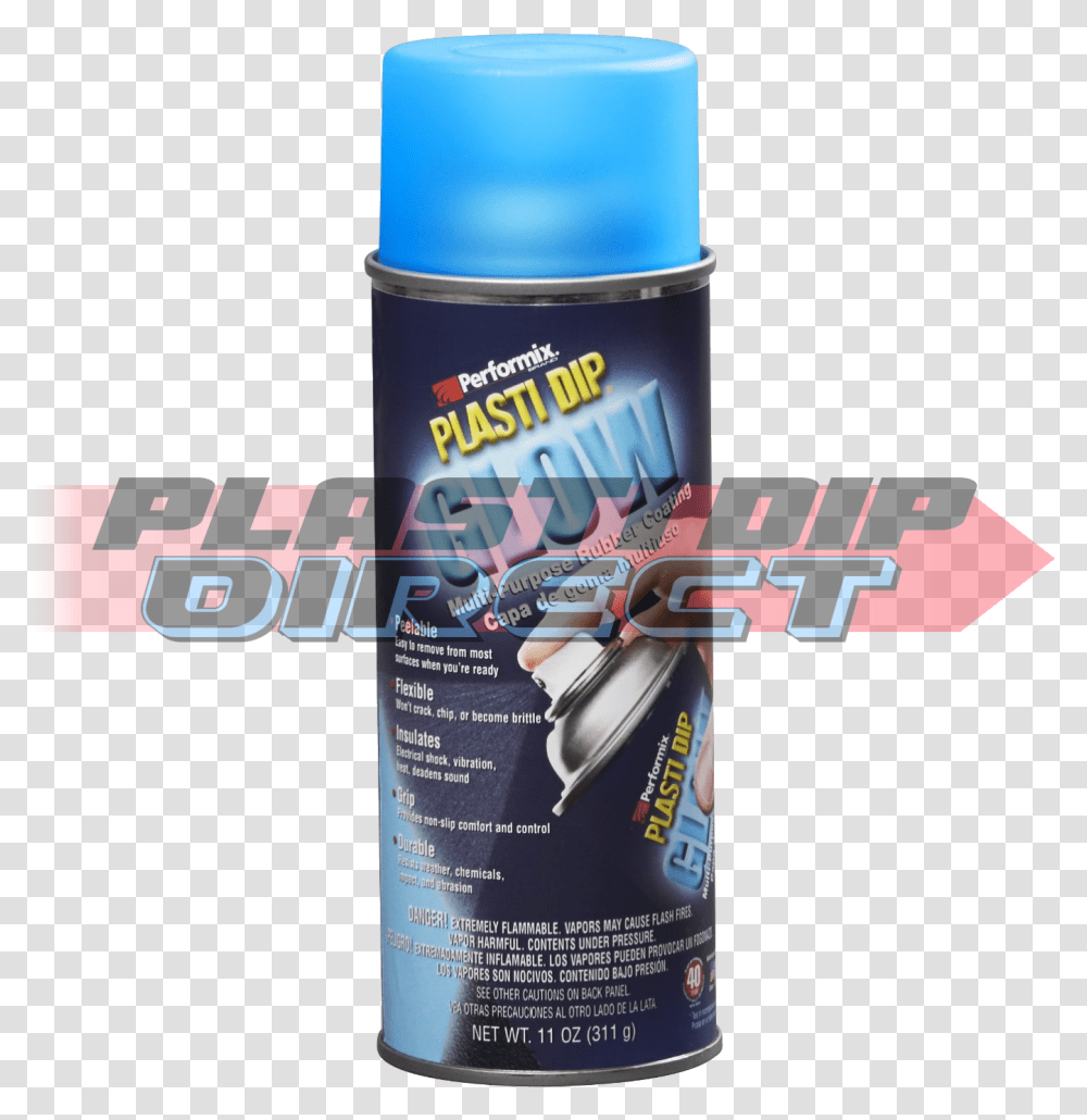 Blue Glow Gun Barrel, Tin, Can, Spray Can, Aluminium Transparent Png