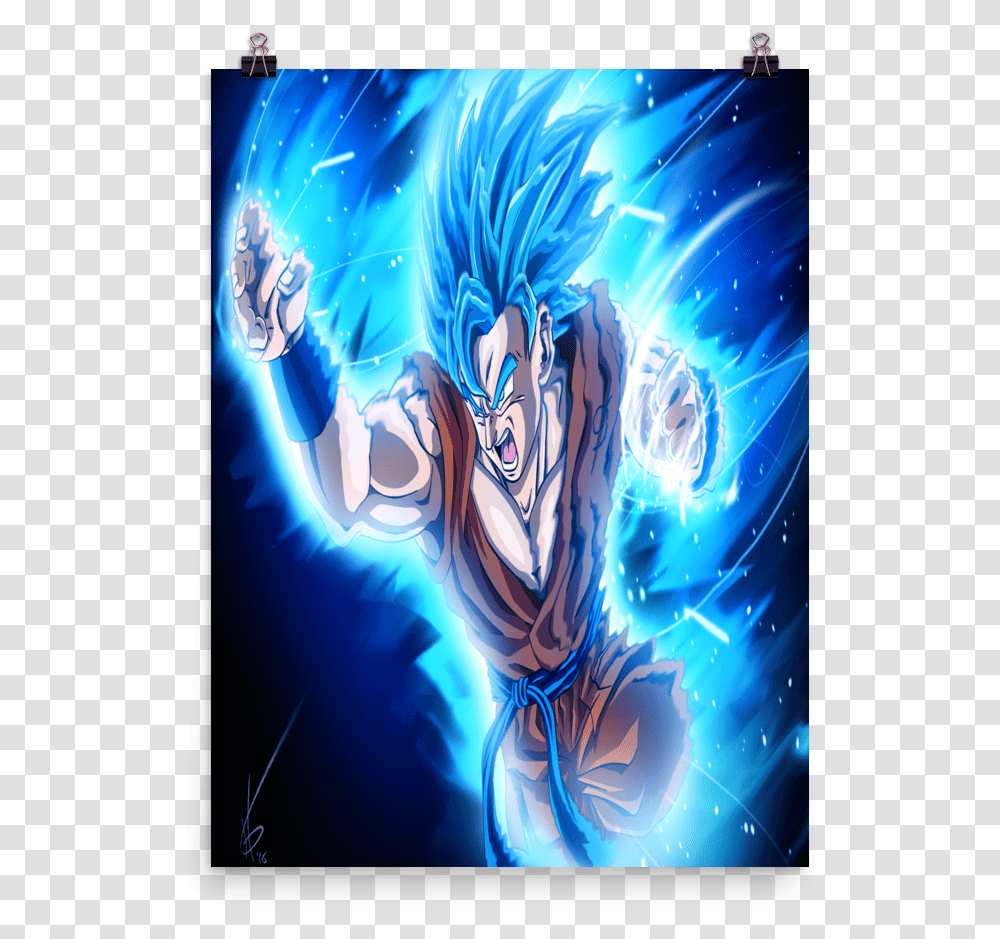 Blue Goku Poster, Angel, Archangel Transparent Png