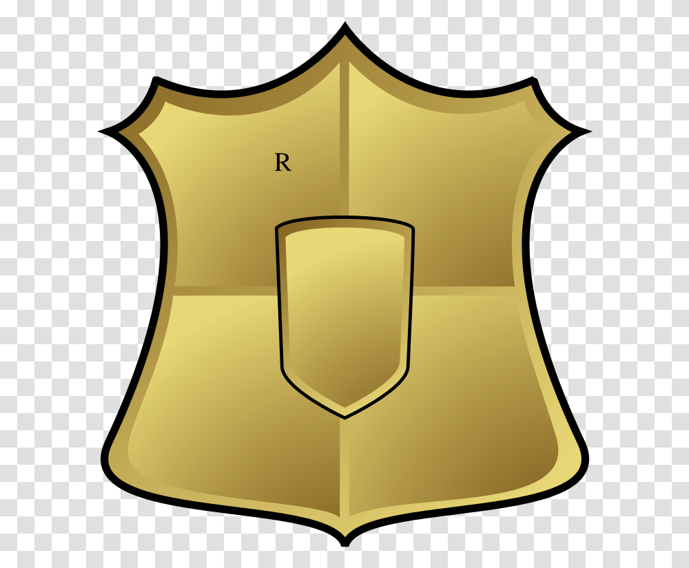 Blue Gold Shield Svg Clip Art For Web Download Clip Emblem, Pillow, Cushion, Armor, Furniture Transparent Png