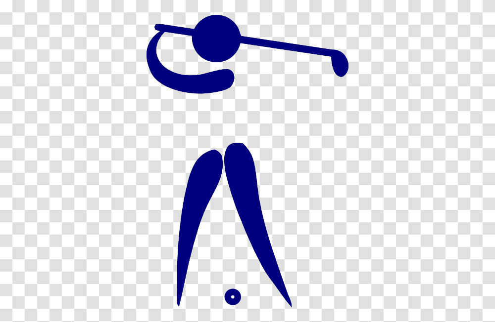 Blue Golf Player Clip Art, Label, Mouth Transparent Png