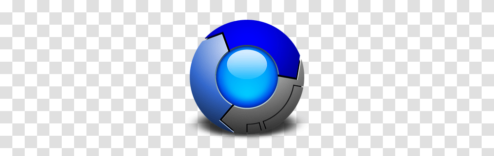 Blue Google Chrome Icon Download, Sphere, Logo, Trademark Transparent Png