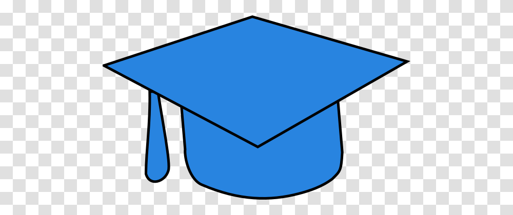Blue Grad Cap Clip Art, Graduation Transparent Png