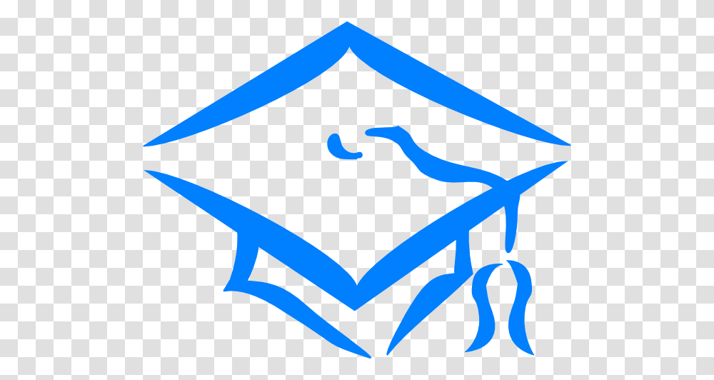 Blue Graduation Cap Clip Art, Logo, Outdoors, Nature Transparent Png