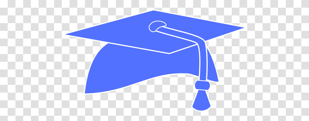 Blue Graduation Cap Pic, Paper, Hanger Transparent Png