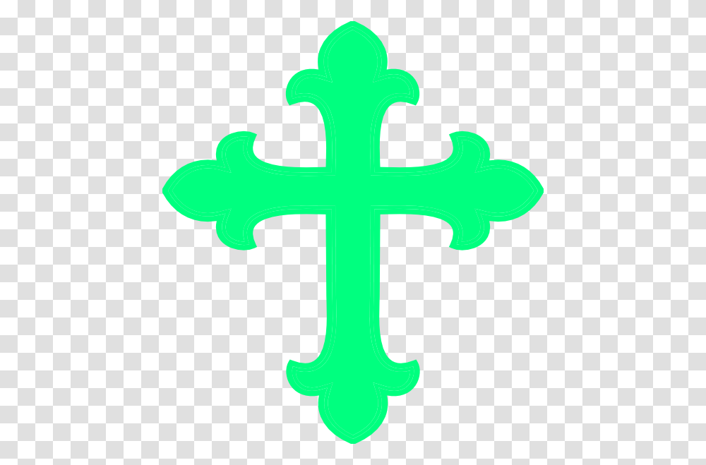 Blue Green Cross Clipart Collection, Crucifix, Stencil Transparent Png