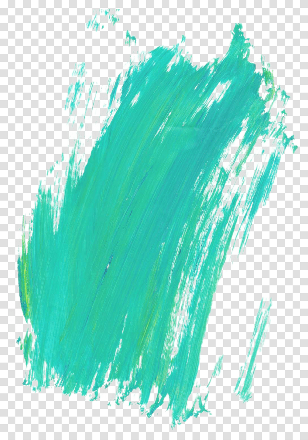 Blue Green Stroke Ink Stain Paint Freetoedit Paint Brush Stroke, Sea, Outdoors, Water, Nature Transparent Png
