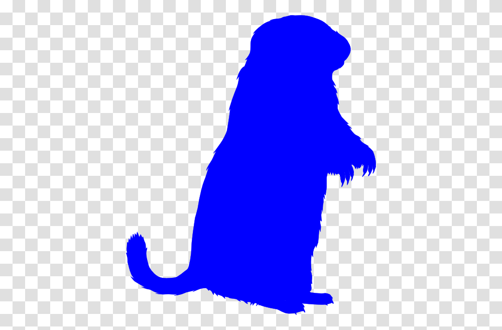 Blue Groundhog Clip Art, Silhouette, Person, Human, Animal Transparent Png
