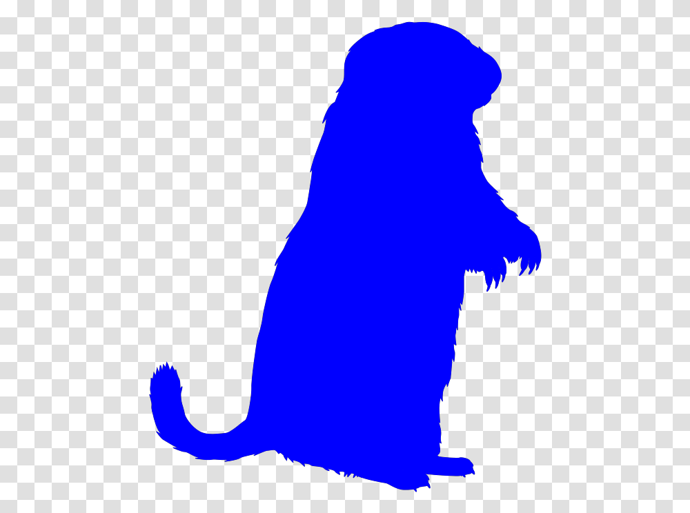 Blue Groundhog Svg Clip Art For Clip Art, Silhouette, Person, Human, Kneeling Transparent Png
