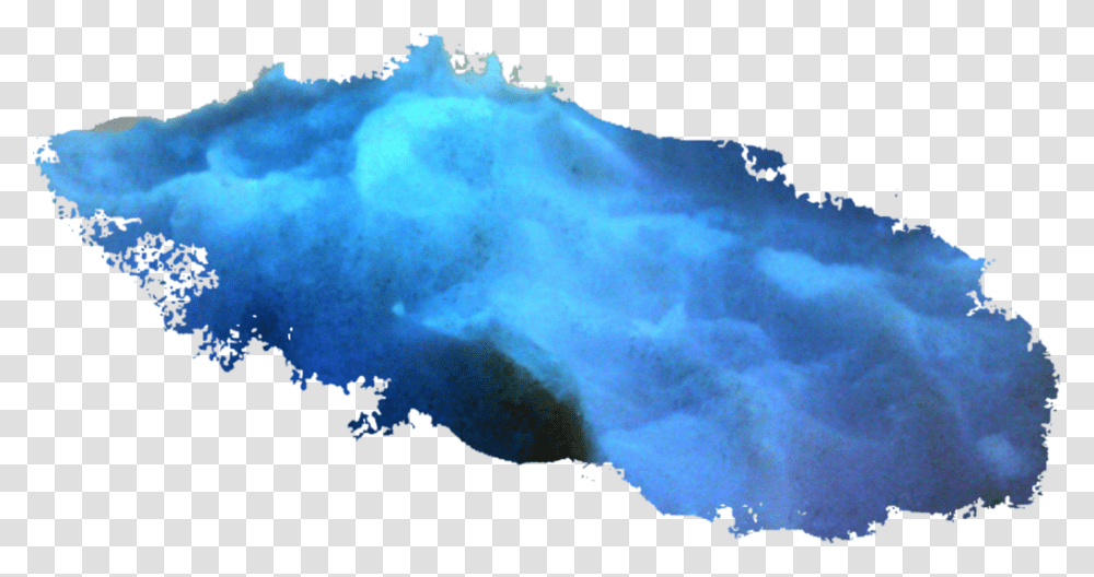 Blue Grunge Brush, Sea, Outdoors, Water, Nature Transparent Png