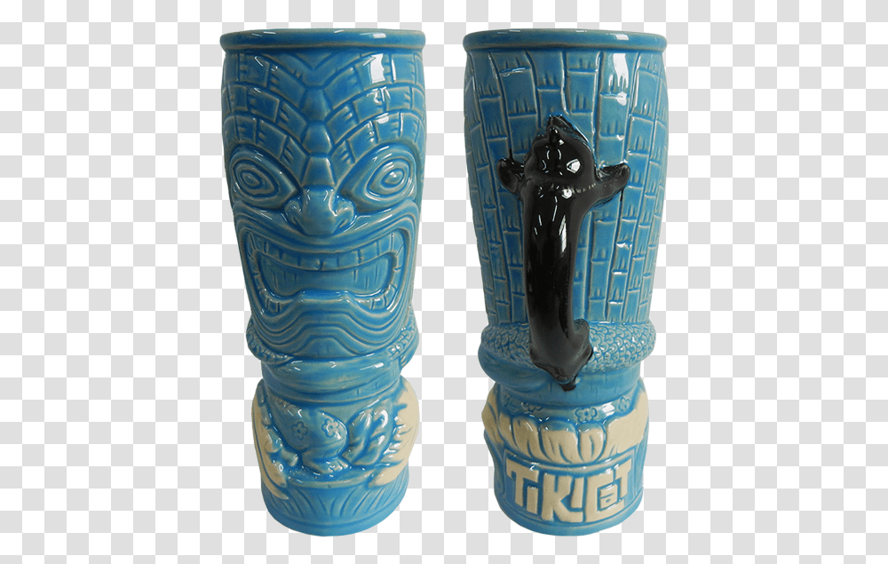 Blue Handled Mug Vase, Architecture, Building, Emblem Transparent Png