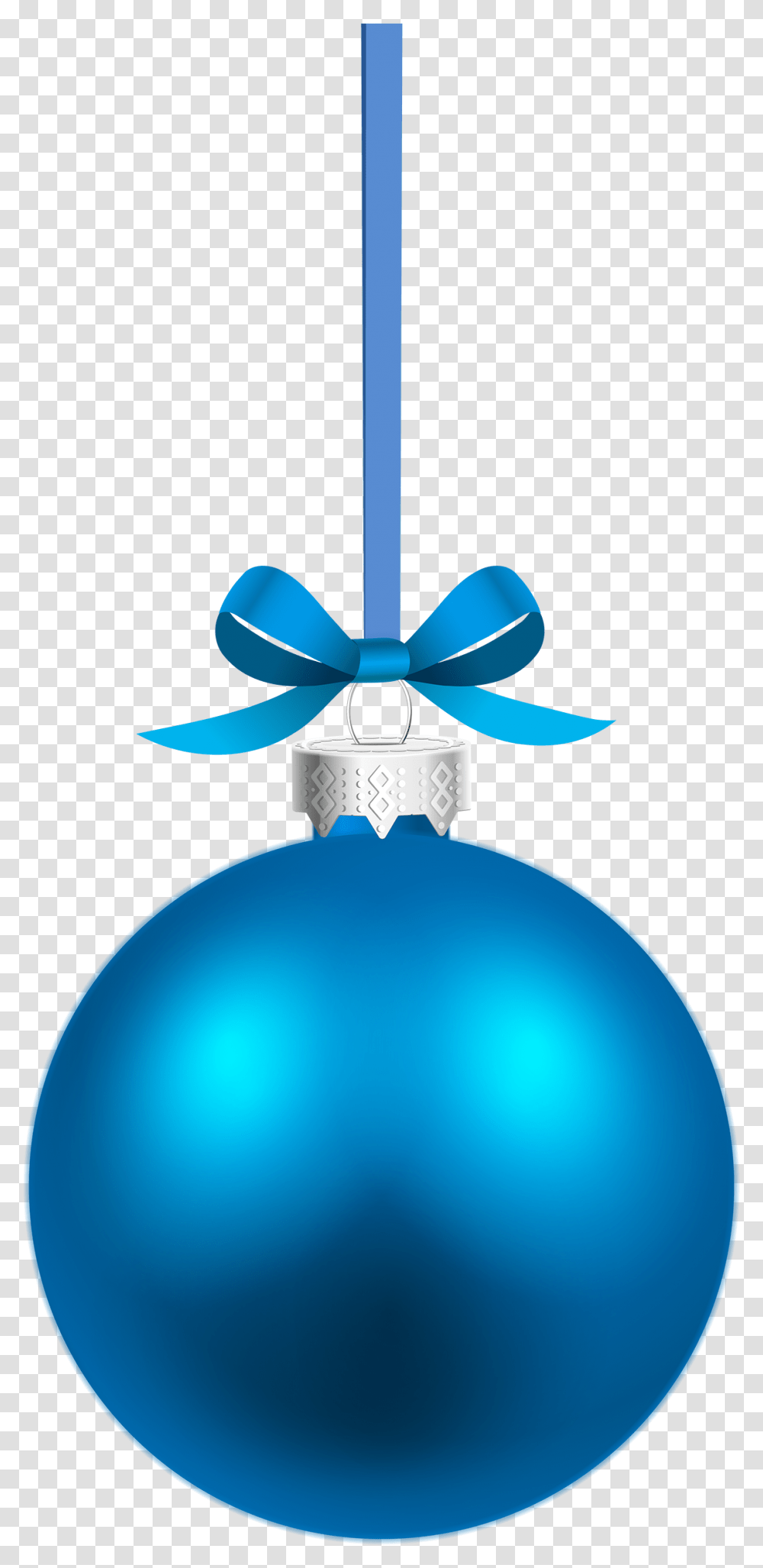 Blue Hanging Christmas Ball Clipart Christmas Ball Blue, Lamp, Lighting Transparent Png