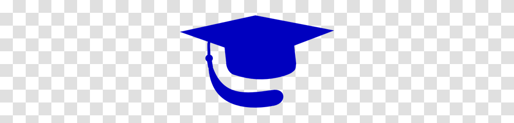 Blue Hat Graduation Clip Art For Web, Light, Silhouette Transparent Png