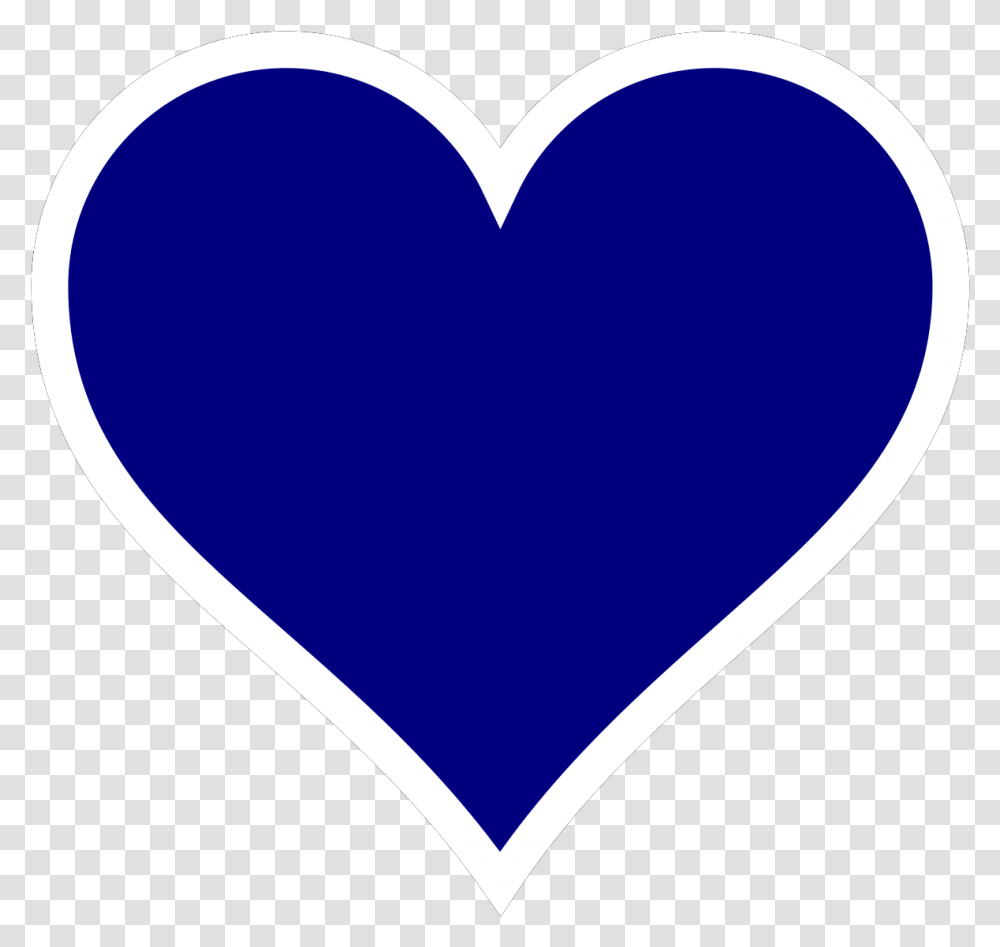 Blue Heart Clipart Background Dark Blue Heart, Label, Text, Sticker,  Transparent Png