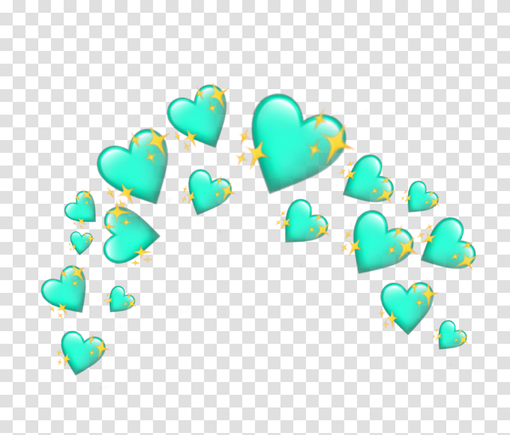 Blue Heart Crown Heartcrown, Candle, Ornament, Lighting Transparent Png