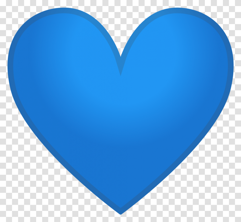 Blue Heart Emoji Blue Heart Icon, Balloon, Plectrum, Pillow, Cushion Transparent Png