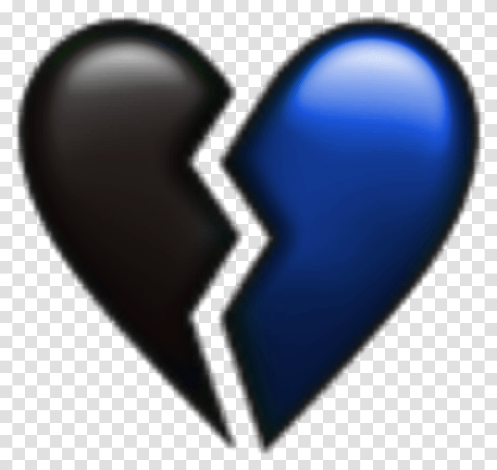 Blue Heart Heartbroken Heartbreak Sticker By Kokichi Language, Lighting, LED, Mouse, Computer Transparent Png