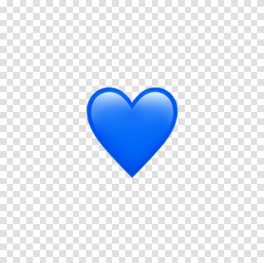 Blue Heart Hearts Emoji Apple Imoji Applemoji, Balloon Transparent Png