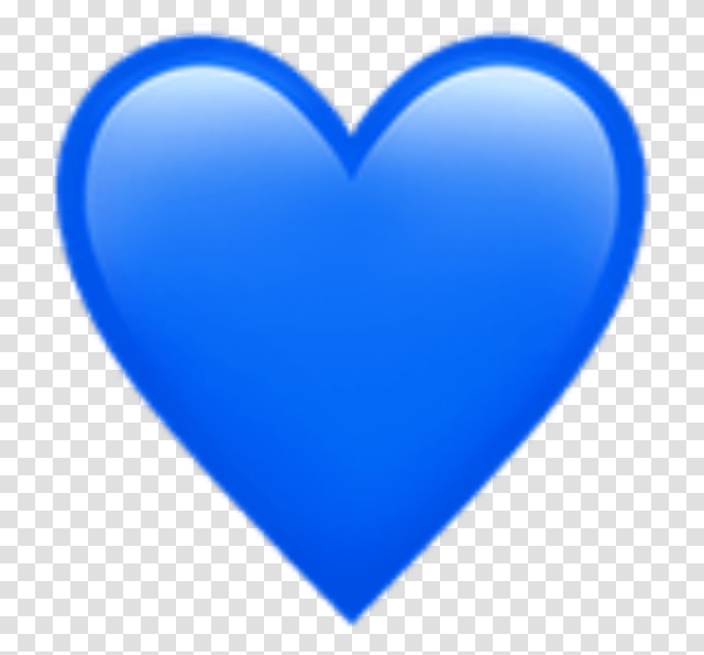 Blue Heart Hearts Emoji Apple Sticker By Kristen Iphone Blue Heart Emoji, Balloon, Pillow, Cushion Transparent Png